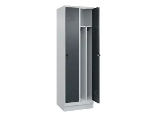 locker voor scheiding van kleding,HxBxD 1950x600x500mm,2vak - 2