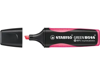 Markeerstift Stabilo Boss Green Roze - 3