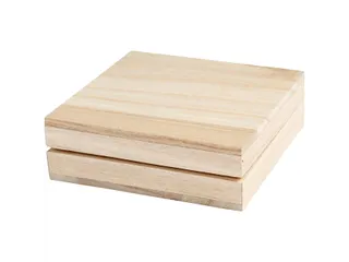 Doos Creativ Company 10x10x3cm hout - 3