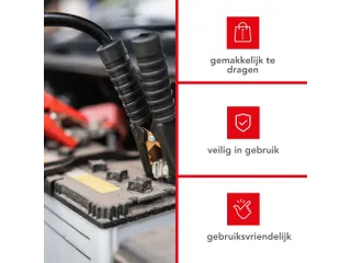 Lader Voor 12/24 V Lood-Zuurbatterijen - Met Boostfunctie - 9 A - 7