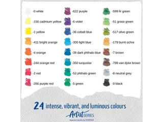 Aquarelpotlood Staedtler Mars Lumograph 24 kleuren - 11