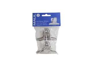Papierklem MAUL Pro 75mm capaciteit 20mm zilver - 13
