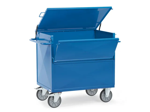 Bakwagens Met Wanden Van Staalplaat 2863 600kg 1200x800mm Ral5007