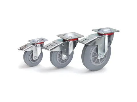 Zwenkwiel met rem 200 x 50 mm 71114