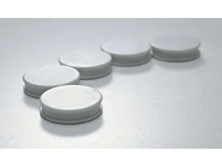 Magneet Glasbord Extra Sterk 25mm Rond Wit 5 stuks