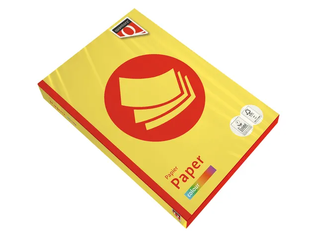 Kopieerpapier Quantore Colour A3 80 Gram Zwavelgeel 500vel