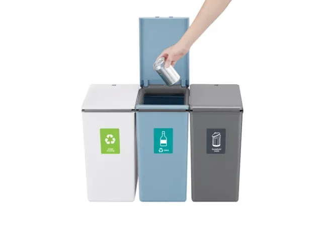 Afvalbak Morandi Touch Bin 40 Liter Blauw