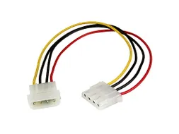 30cm Molex LP4-voedingsverlengkabel M/F