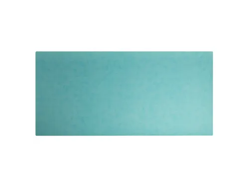 Onderlegger PU 43x90 cm tropisch/cyaan