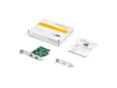 2-poorts PCI Express FireWire kaart - PCIe FireWire 1394a adapter