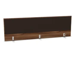 opzetpaneel bureau aanbouw achter NP-tiepolo nut BN2036-bruin 1800mm