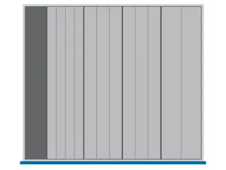 bak,12bakken/36bakwanden,BxD 800x650mm - 2