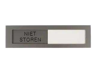 Infobord Deurbordje Niet Storen 150x40mm - 1