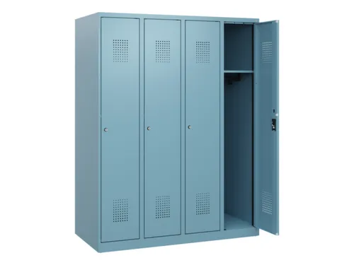 schoollocker,HxBxD 1530x1200x500mm,4vak,vak B 300mm,cil.-slot