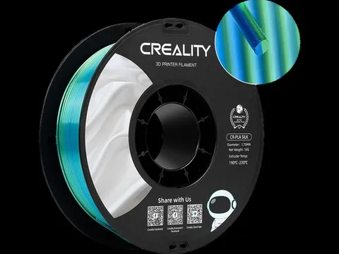 3D Filament Creality PLA 1.75mm blauw groen 1kg