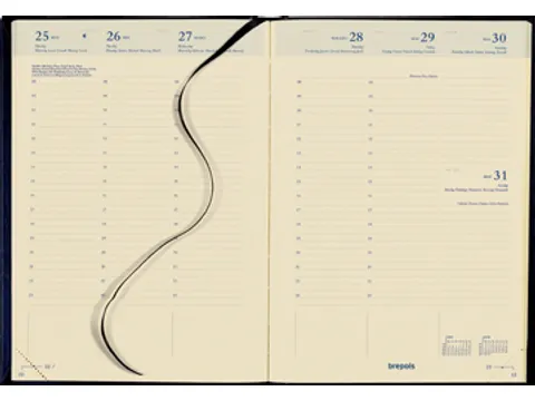schoolagenda Bretime Lima, zwart, 2026-2027