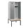 locker met bank,HxBxD 1950x800x815mm,2vak,vak B 400mm,cilinderslot