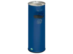 Combi-asbak Hxø 660X230Mm Rond Blauw