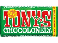 Chocolade Tony's Chocolonely reep 180gr melk hazelnoot
