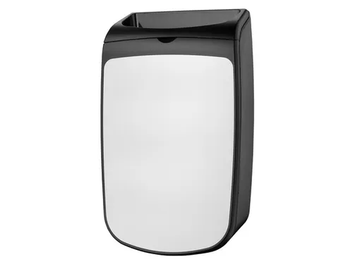Afvalbak 25 Liter Rvs Kunststof Zwart