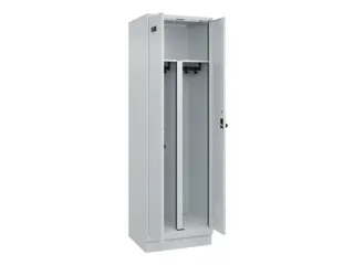PBM-locker,HxBxD 1950x600x500mm,2vak,vak B 300mm,draaigrendel - 1