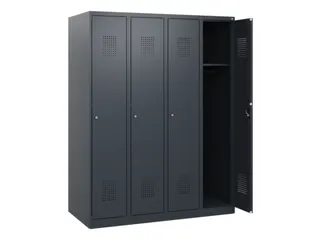 schoollocker,HxBxD 1530x1200x500mm,4vak,vak B 300mm,cil.-slot - 1