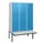 Dubbeldekse dekenkist,HxBxD 1950x1200x815mm,3x2vak.,vak B 400mm
