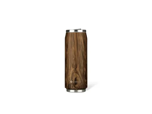 Thermosbeker Les Artistes Paris blik 500ml Wood met Rietje
