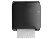 Handdoekroldispenser Quartz Mini Matic XL zwart
