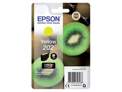 Inktcartridge Epson 202 T02F44 geel C13T02F44010