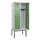 locker,HxBxD 2120x800x500mm,2vak,vak B 400mm,draaigrendel