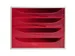 Ladenblok Ecobox 4 Laden A4+ Rood