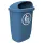 Buitenafvalbak DIN-PK 50 Liter Blauw