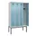 locker,HxBxD 2120x1200x500mm,4vak,vak B 300mm,cil.-slot,voetonderstel