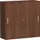 Schuifdeurkast 1150x1200x430mm Romp Noten Decor Front Noten