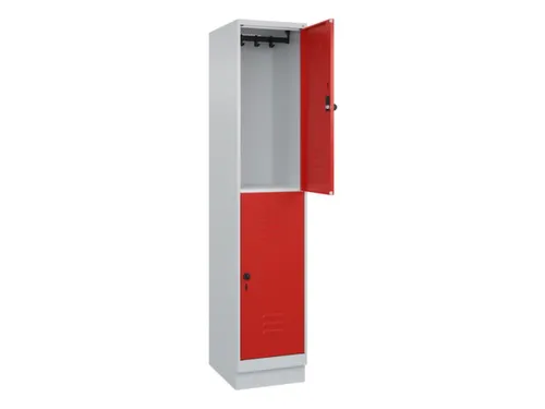 dubbeldekse locker,HxBxD 1950x400x500mm,1x2vak.,vak B 400mm