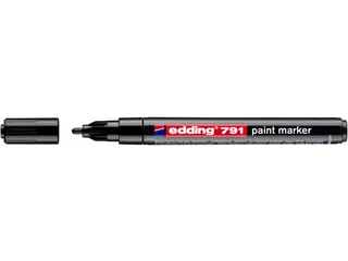 Paintmarker edding 791 op alcoholbasis 1-2mm zwart - 2