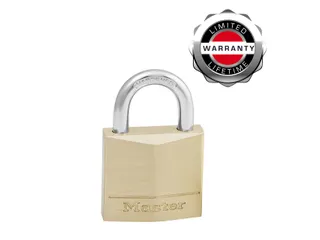 Hangslot MasterLock 4 gelijksluitend messing 30mm - 3