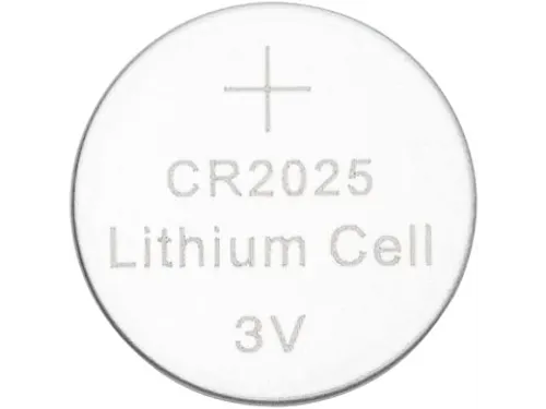knoopcel, lithium, CR2025, blister van 4 stuks