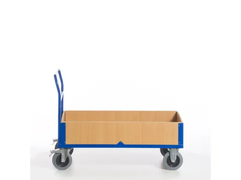 boordwandwagen,draagverm. 600kg,laadvl. LxB 1200x770mm,houtplaat
