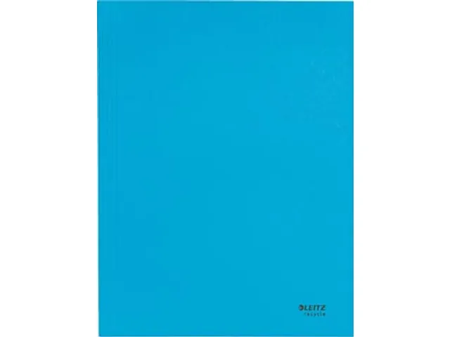 Recycle klepmap uit karton A4 blauw