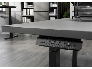 Elektrisch ihv bureau,HxBxD 720-1200x1400x800mm,blad grafiet - 4