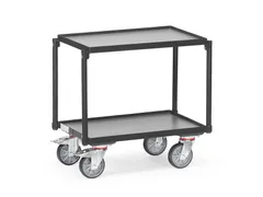 Rolplateau Met 2 Etages 13540/7016 Antraciet 250kg Laadvlak 605x405mm