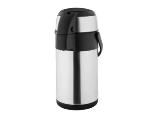 Thermoskan Olympia met pomp 2.5 liter rvs - 1