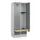 locker met bank,HxBxD 1950x800x815mm,2vak,vak B 400mm,cilinderslot
