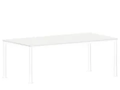 In hoogte verstelbaar bureau,HxBxD 720-840x2000x1000mm,Bl-wit