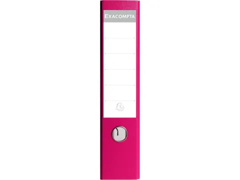 Ordner karton/PP A4 75mm framboos