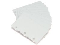 Zebra 104523-020 Premier PVC Driedelige Kaart Wit