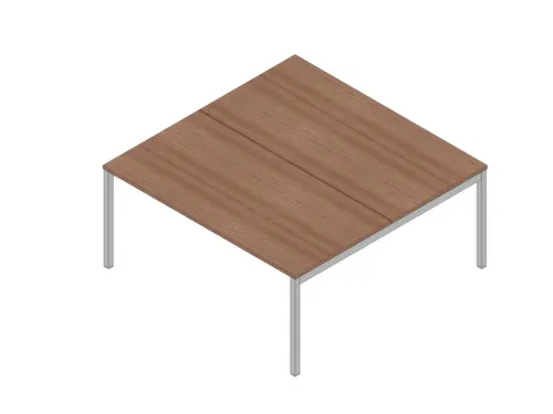 In Hoogte Verstelbare Benchtafel 680-760X1600X1600Mm Blad Canaletto