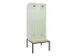 locker met bank,voor scheiding van kleding,HxBxD 2120x800x815mm,2vak